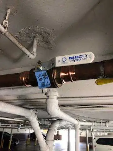 Copper pipe repair and valve work for Backflow Testing in Lakeview Meadows